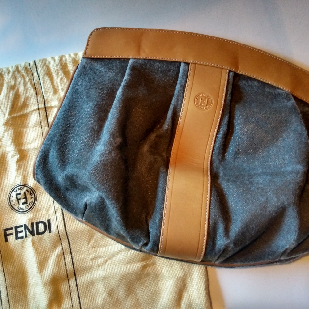 Vintage Fendi Clutch/Crossbody Rare